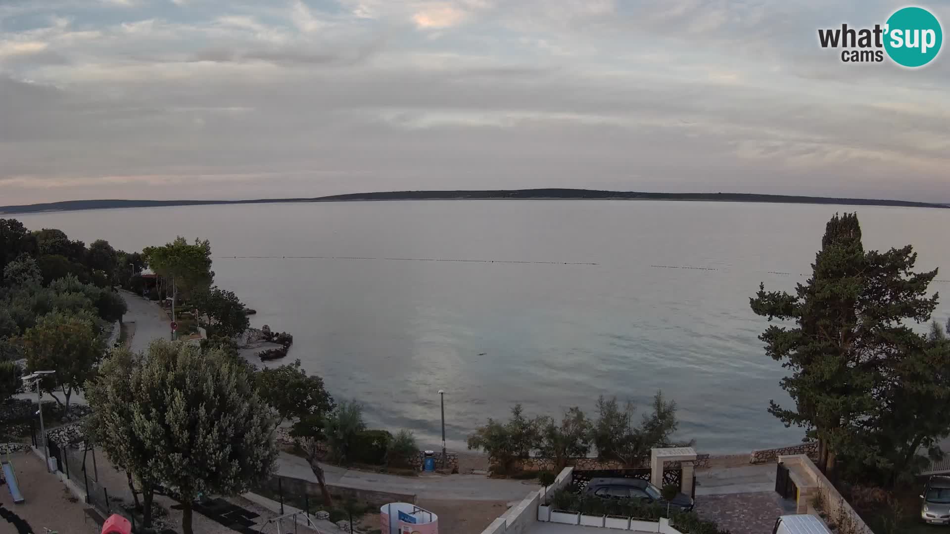 Webcam Playa Male Mandre en directo – Isla de Pag