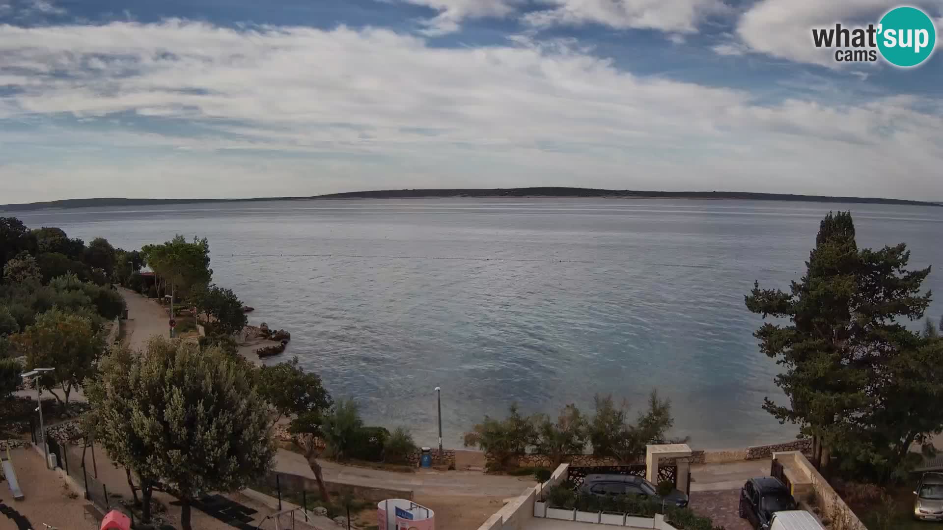 Webcam Playa Male Mandre en directo – Isla de Pag
