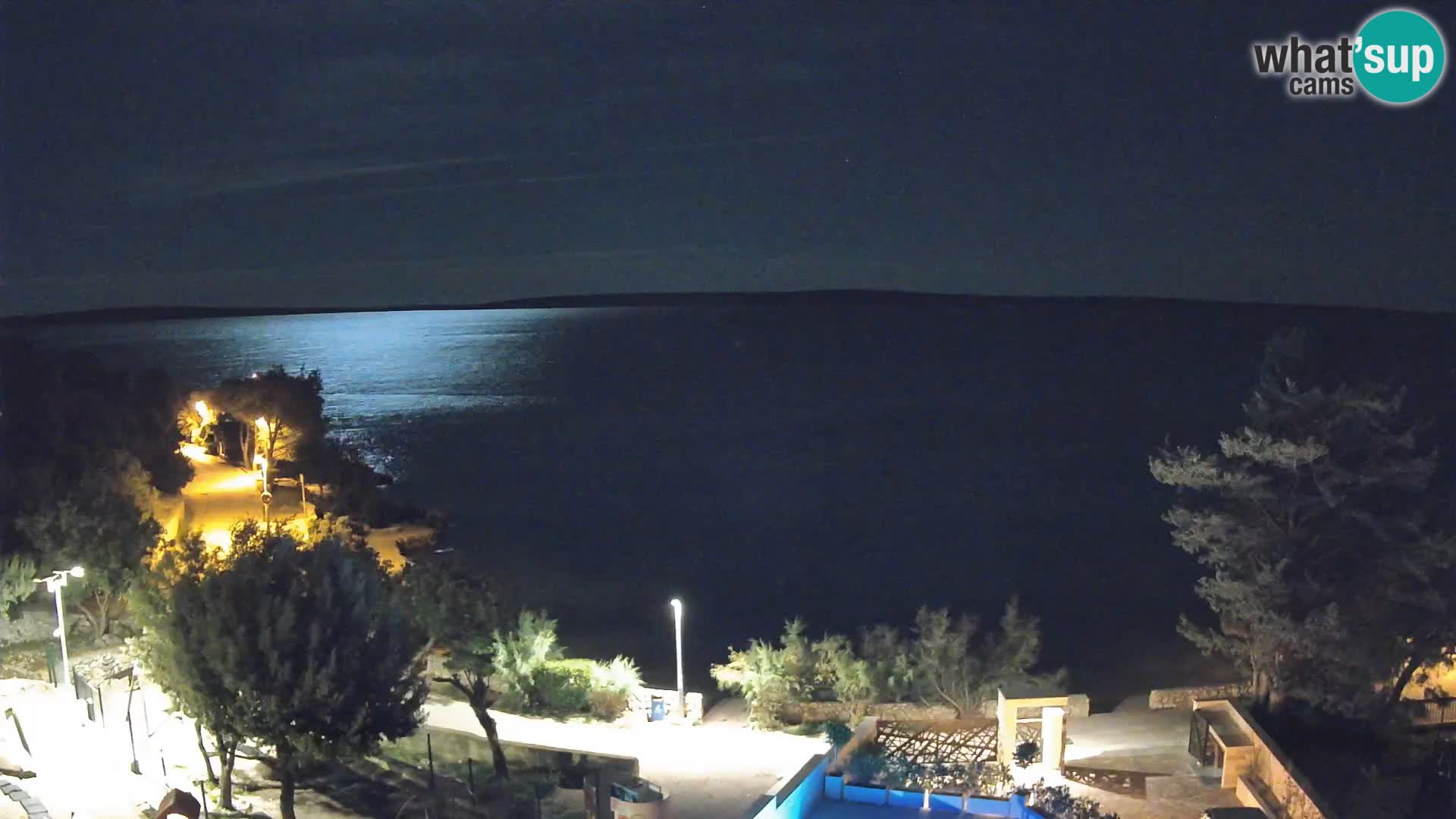 Webcam Playa Male Mandre en directo – Isla de Pag