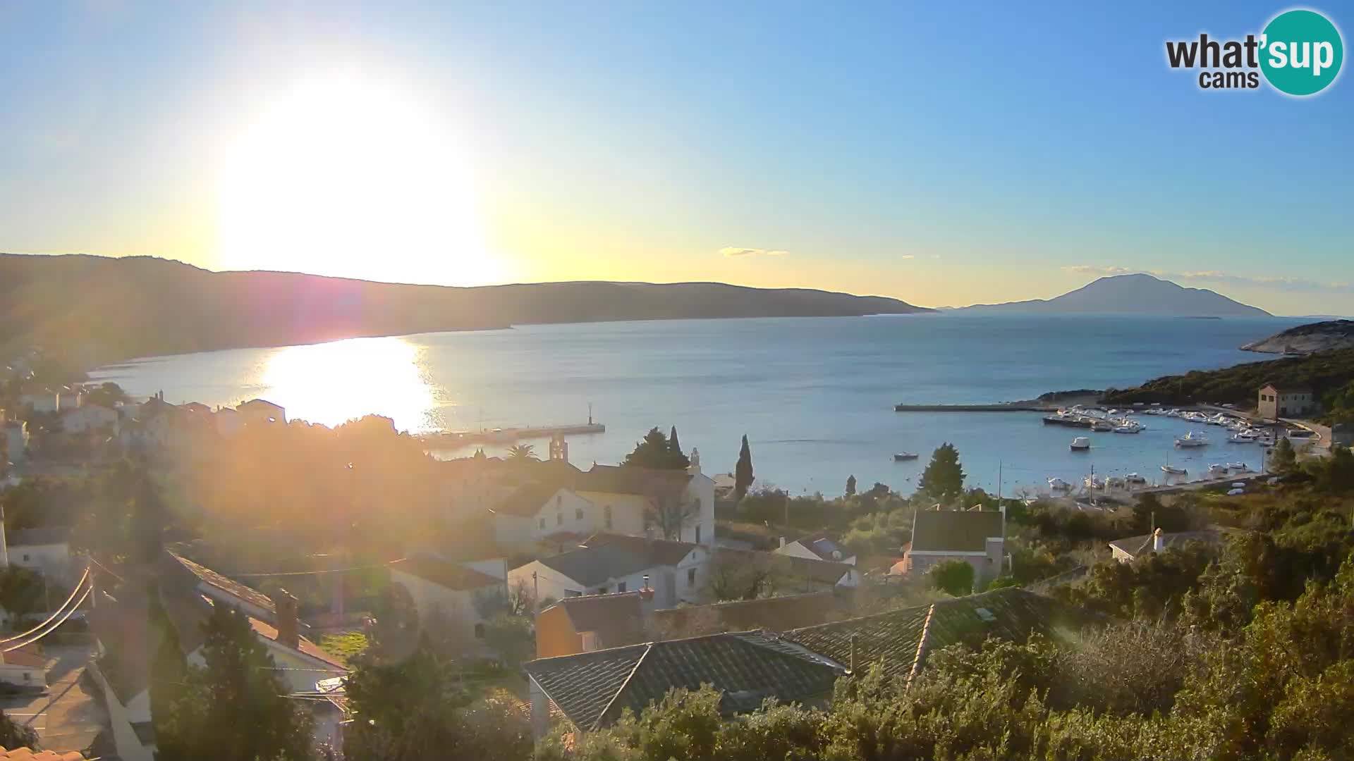 Spletna kamera v živo Martinšćica – otok Cres – Hrvaška