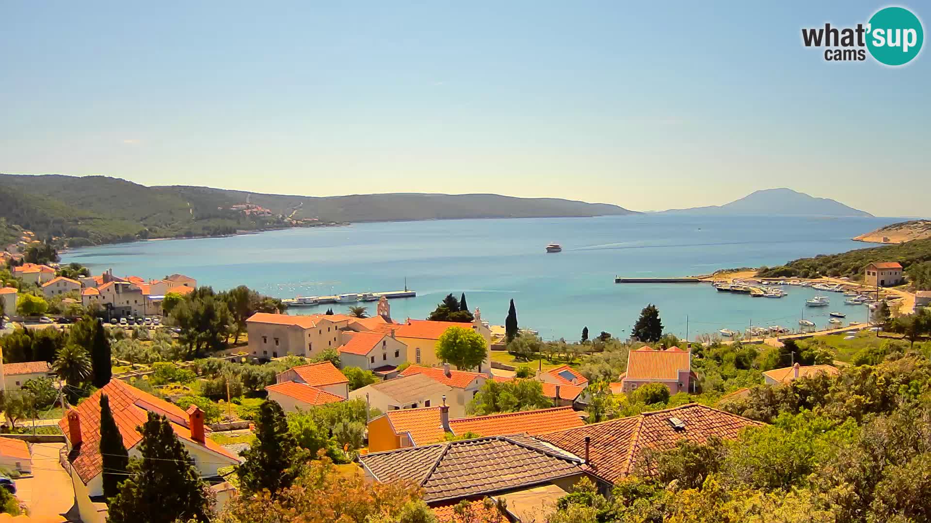 Spletna kamera v živo Martinšćica – otok Cres – Hrvaška