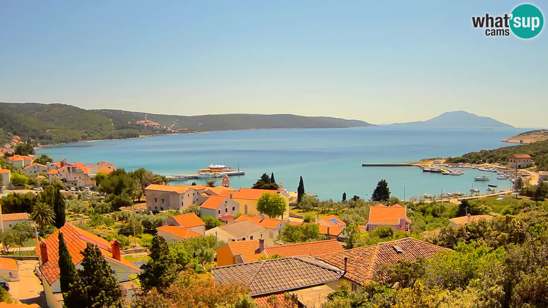 Spletna kamera v živo Martinšćica – otok Cres – Hrvaška