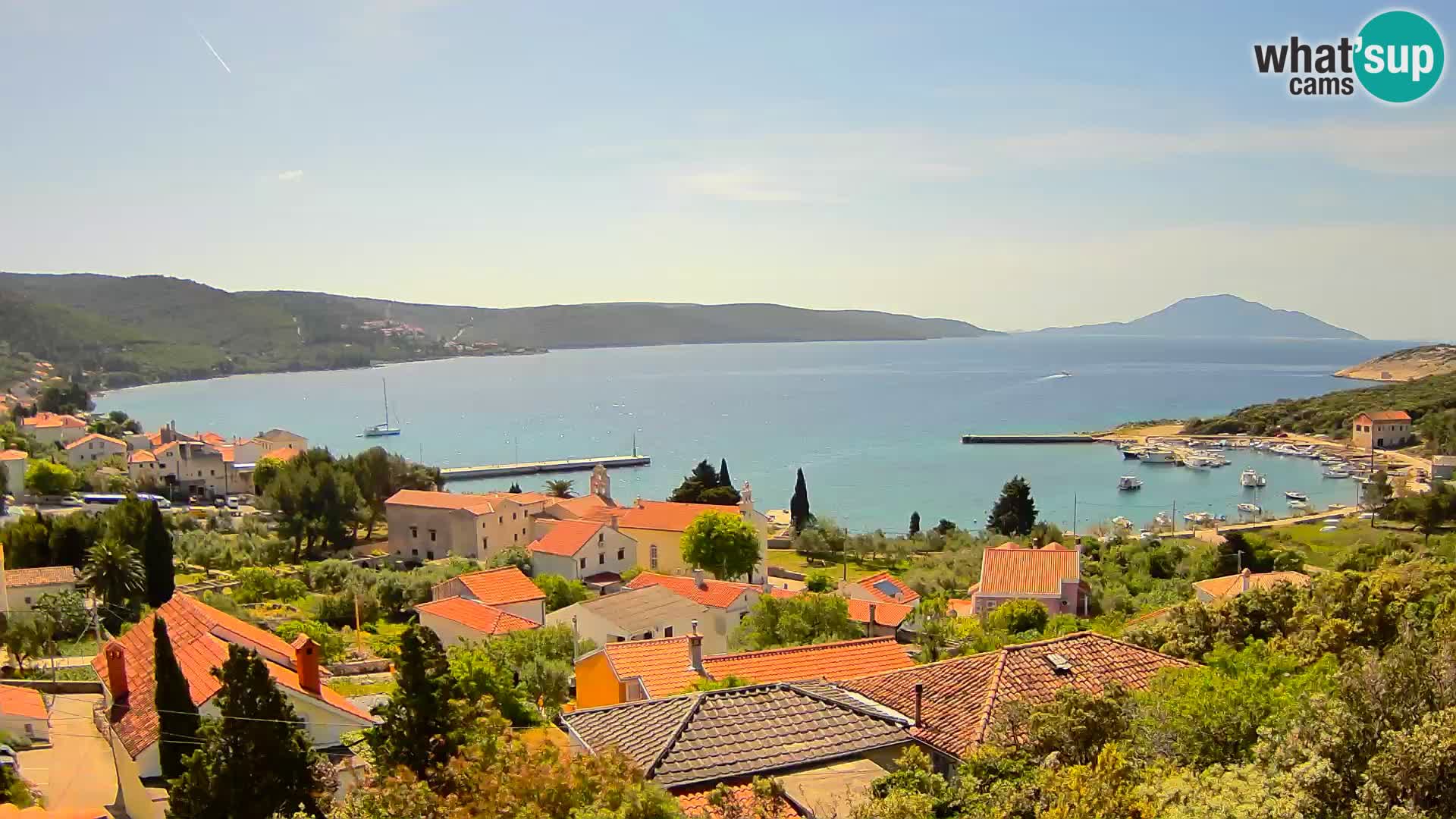 Spletna kamera v živo Martinšćica – otok Cres – Hrvaška