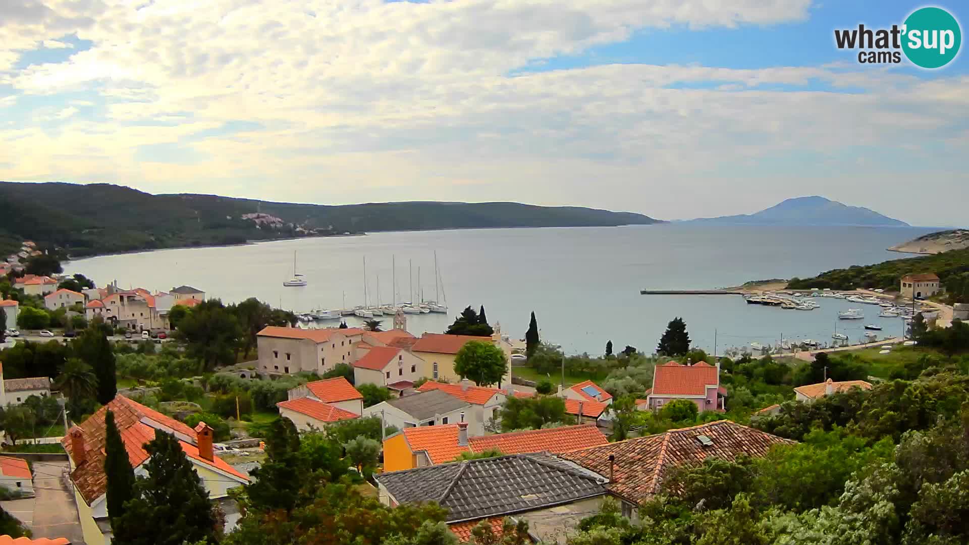 Spletna kamera v živo Martinšćica – otok Cres – Hrvaška