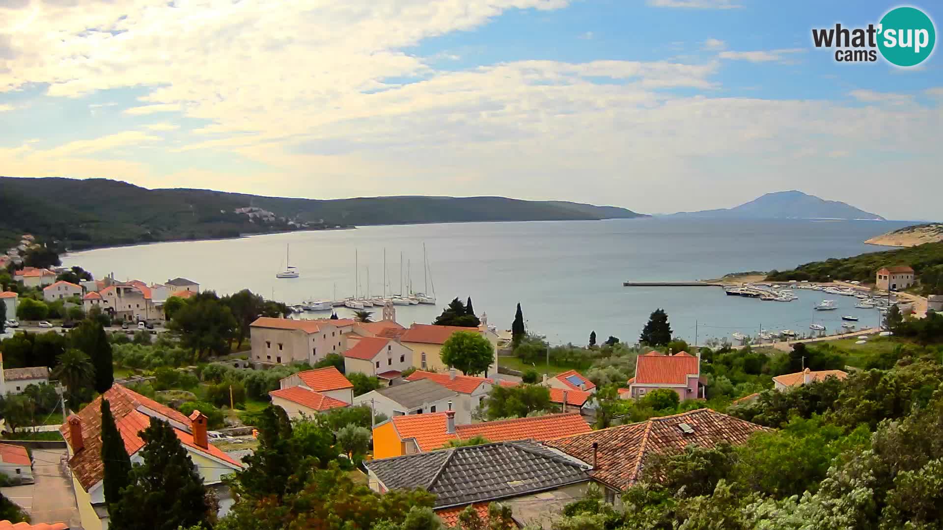Spletna kamera v živo Martinšćica – otok Cres – Hrvaška