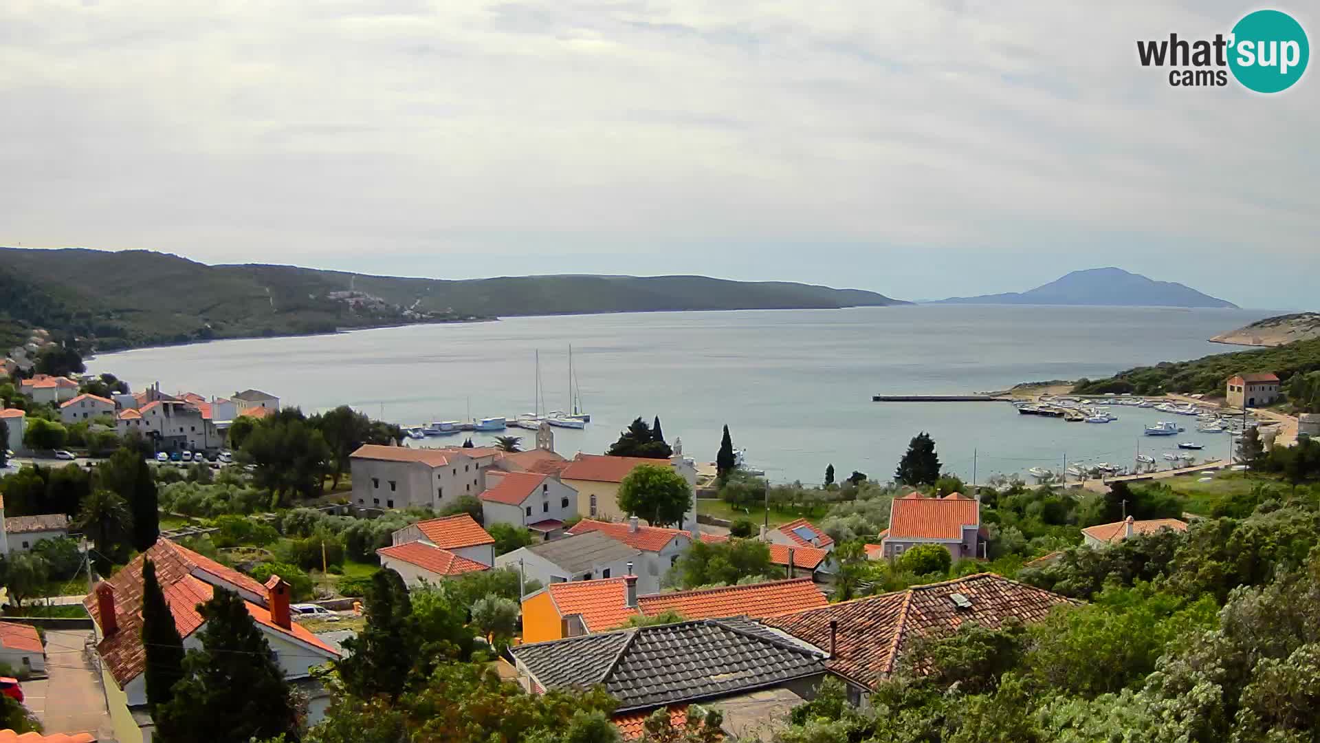 Spletna kamera v živo Martinšćica – otok Cres – Hrvaška