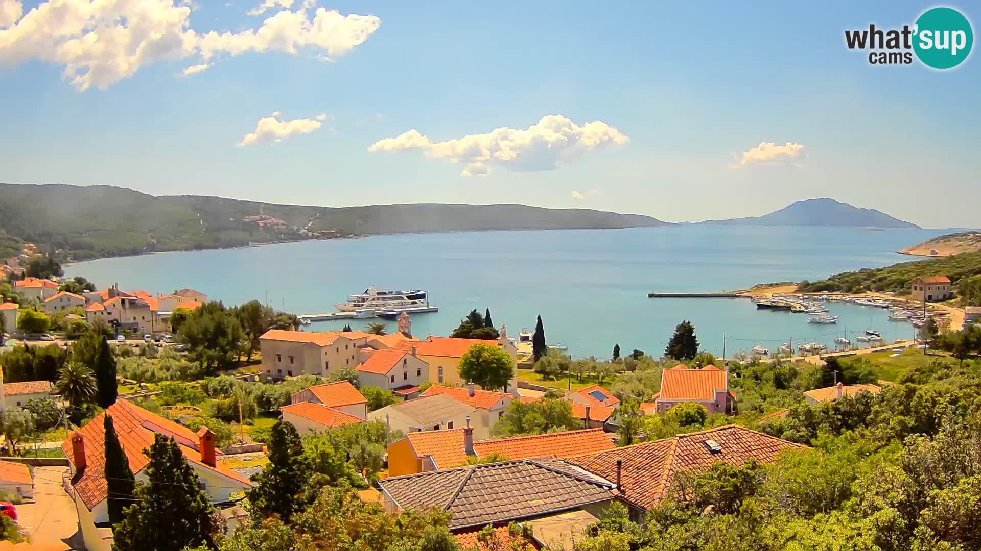 Spletna kamera v živo Martinšćica – otok Cres – Hrvaška