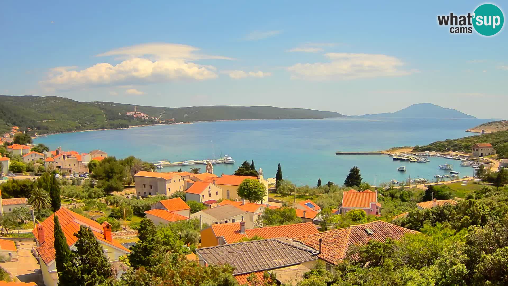 Spletna kamera v živo Martinšćica – otok Cres – Hrvaška