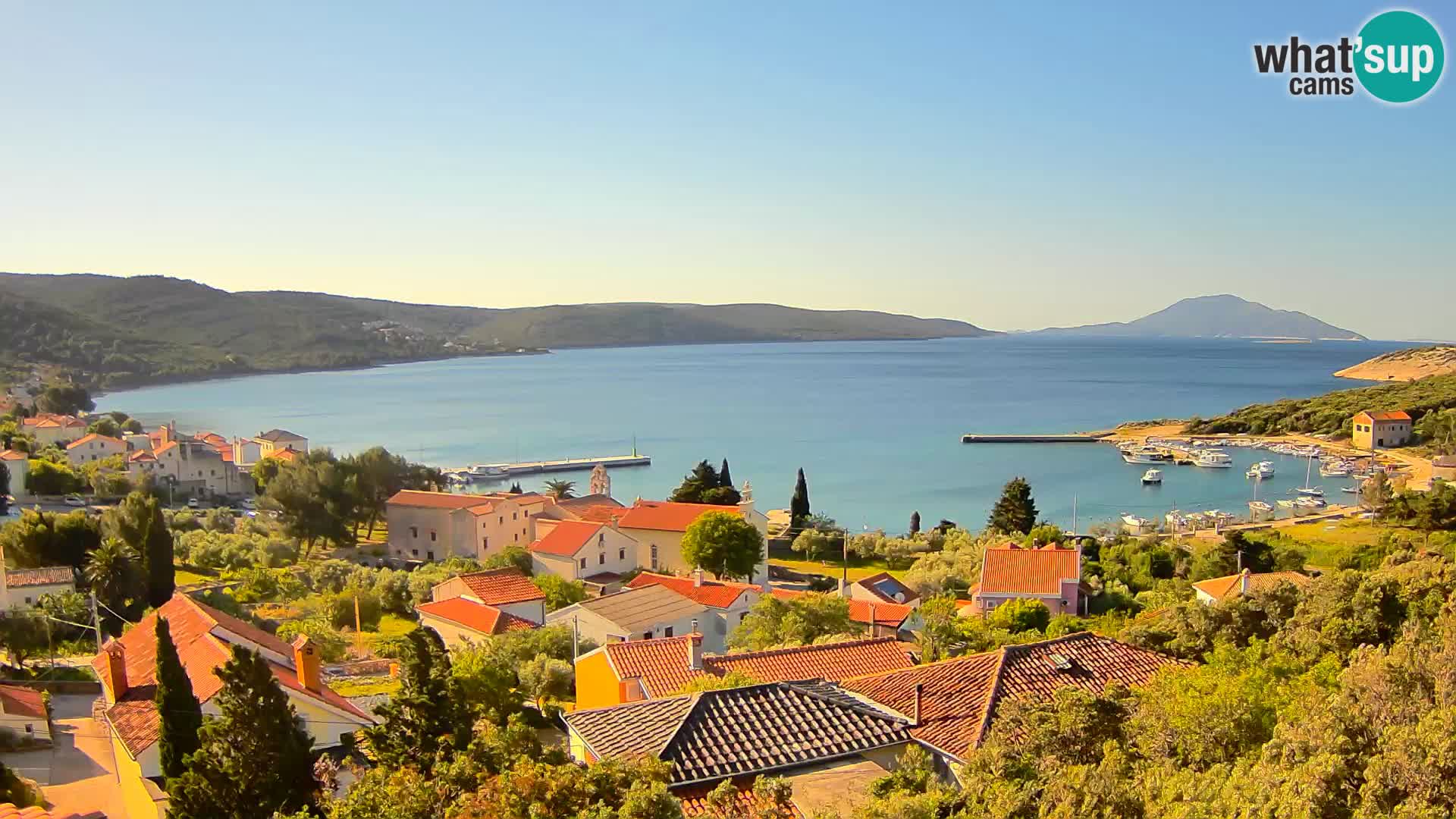 Spletna kamera v živo Martinšćica – otok Cres – Hrvaška