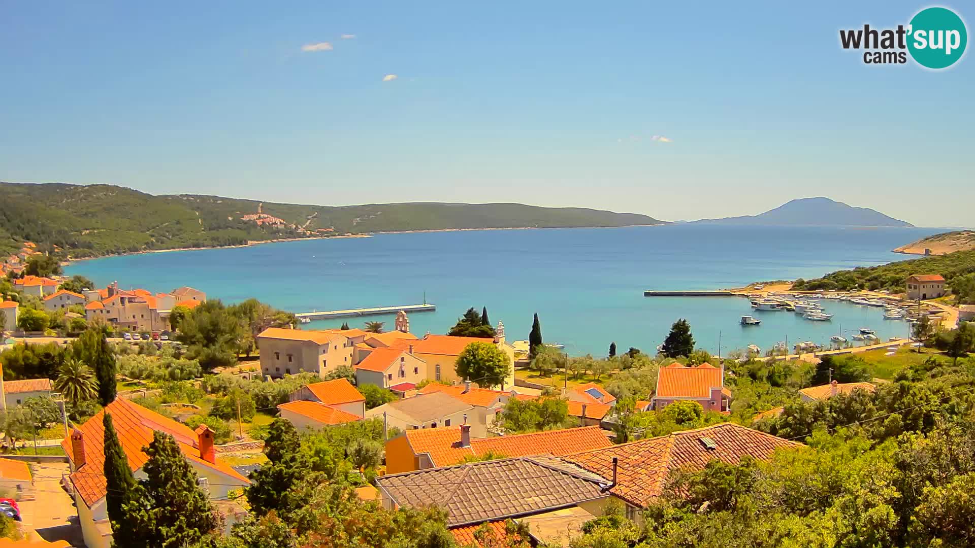 Spletna kamera v živo Martinšćica – otok Cres – Hrvaška