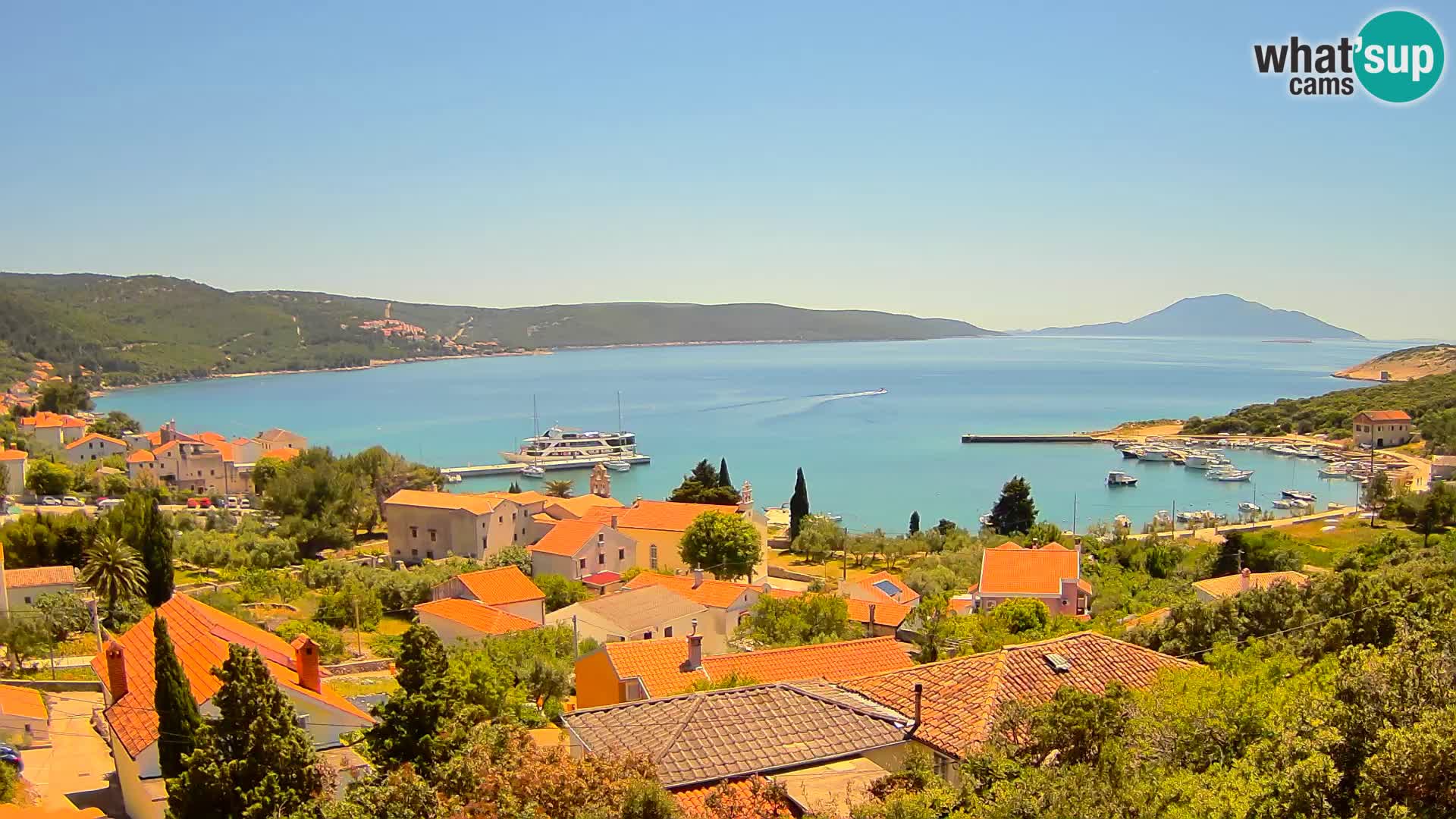 Spletna kamera v živo Martinšćica – otok Cres – Hrvaška