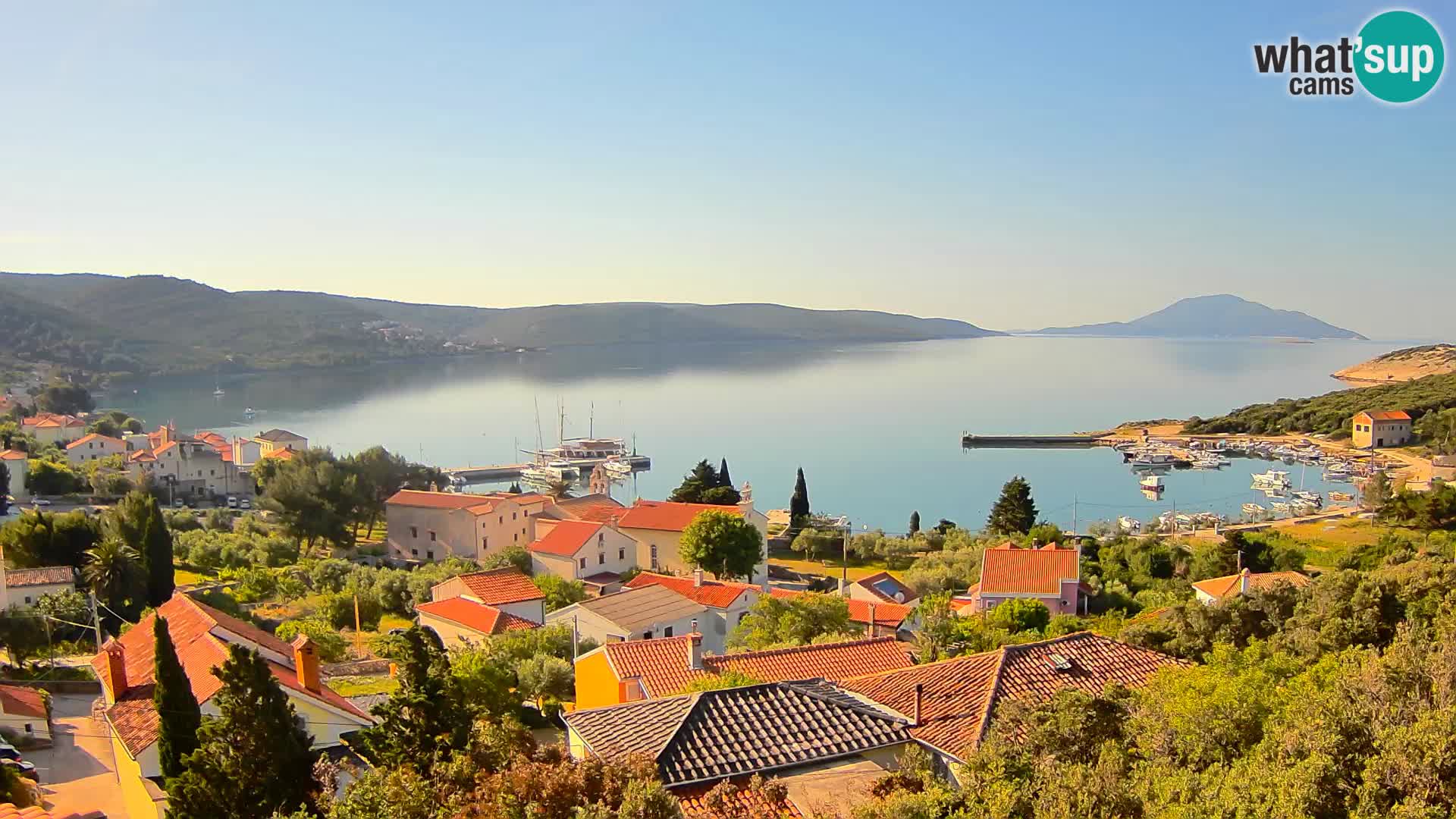 Spletna kamera v živo Martinšćica – otok Cres – Hrvaška