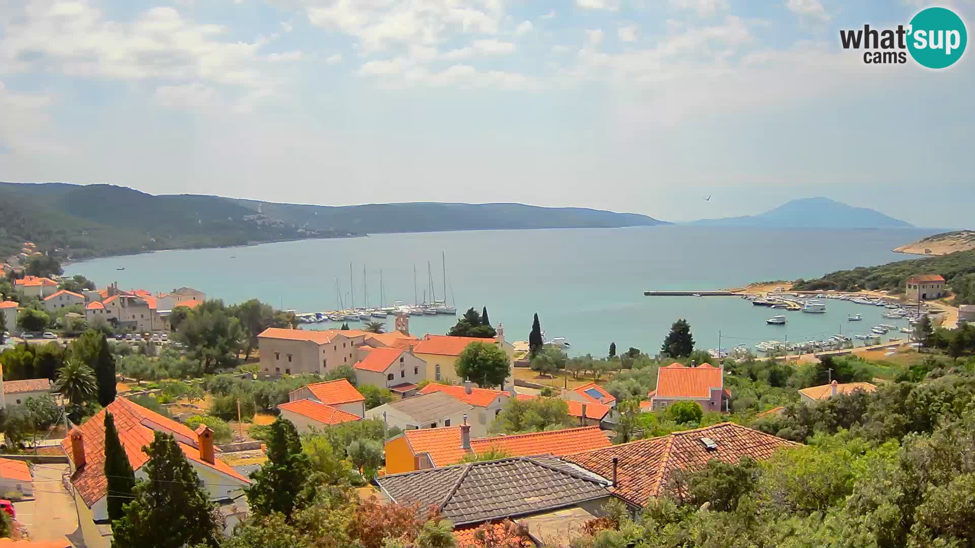 Spletna kamera v živo Martinšćica – otok Cres – Hrvaška