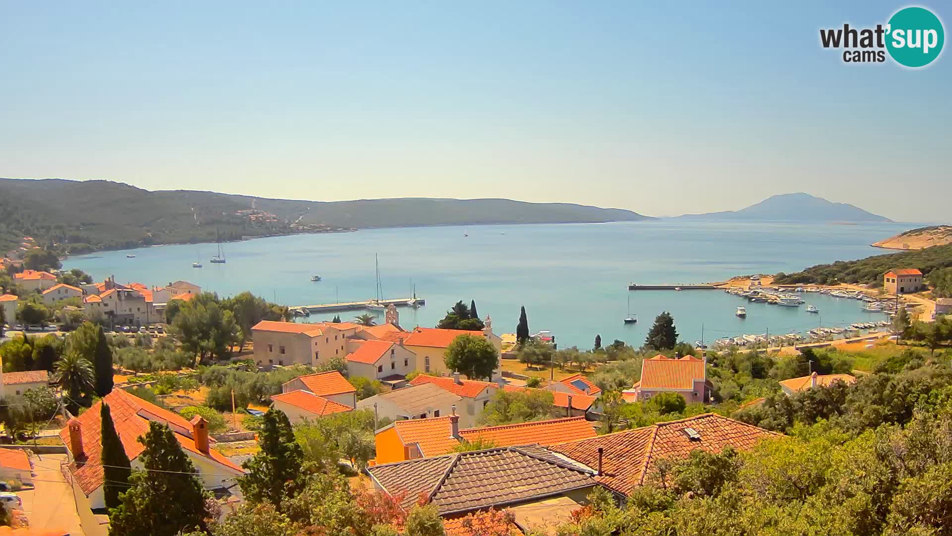 Spletna kamera v živo Martinšćica – otok Cres – Hrvaška