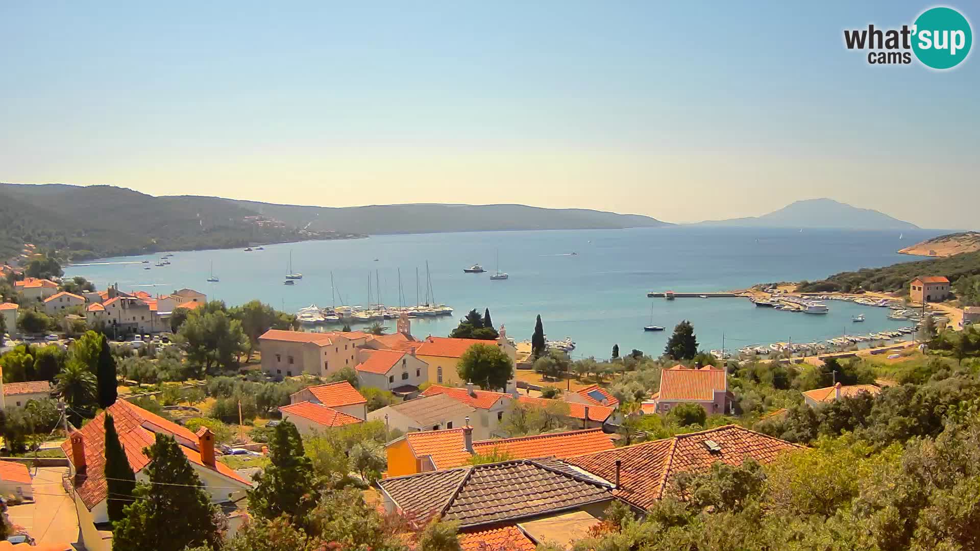 Spletna kamera v živo Martinšćica – otok Cres – Hrvaška