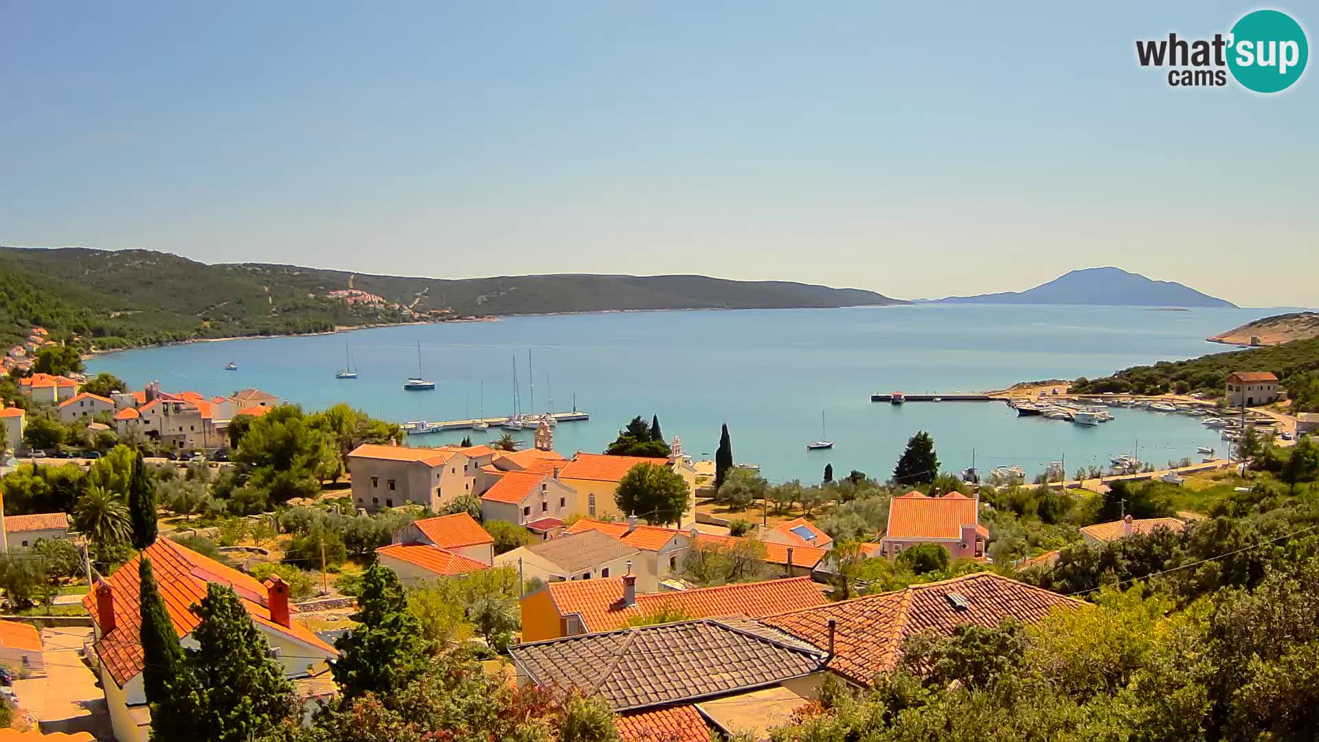 Spletna kamera v živo Martinšćica – otok Cres – Hrvaška