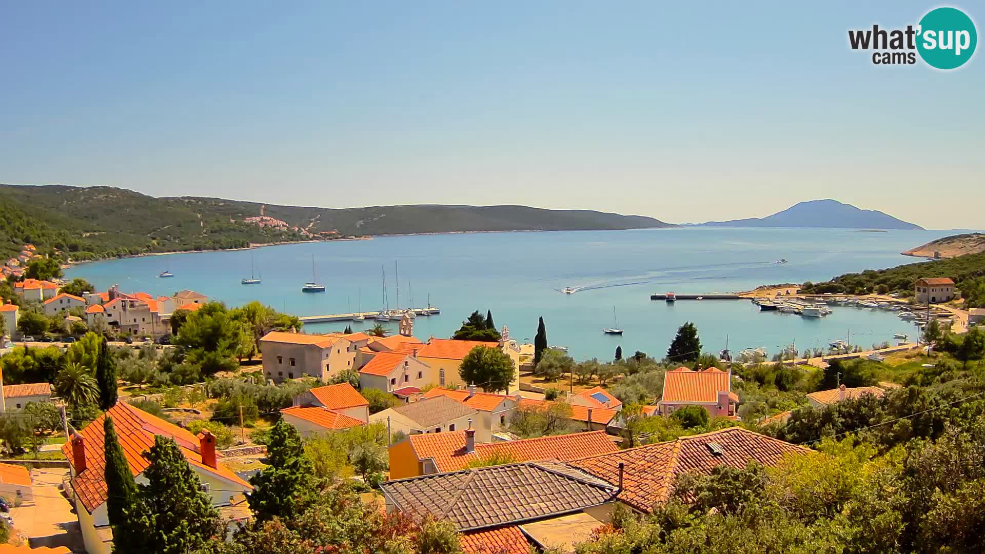 Live webcam Martinšćica – île de Cres – Croatie