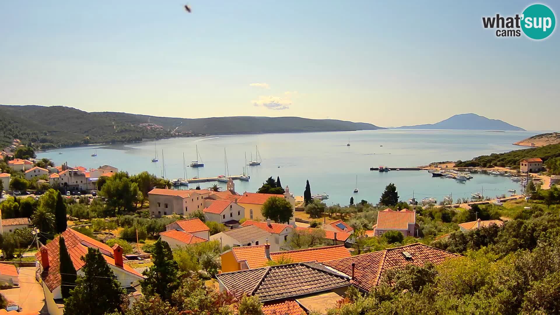 Spletna kamera v živo Martinšćica – otok Cres – Hrvaška