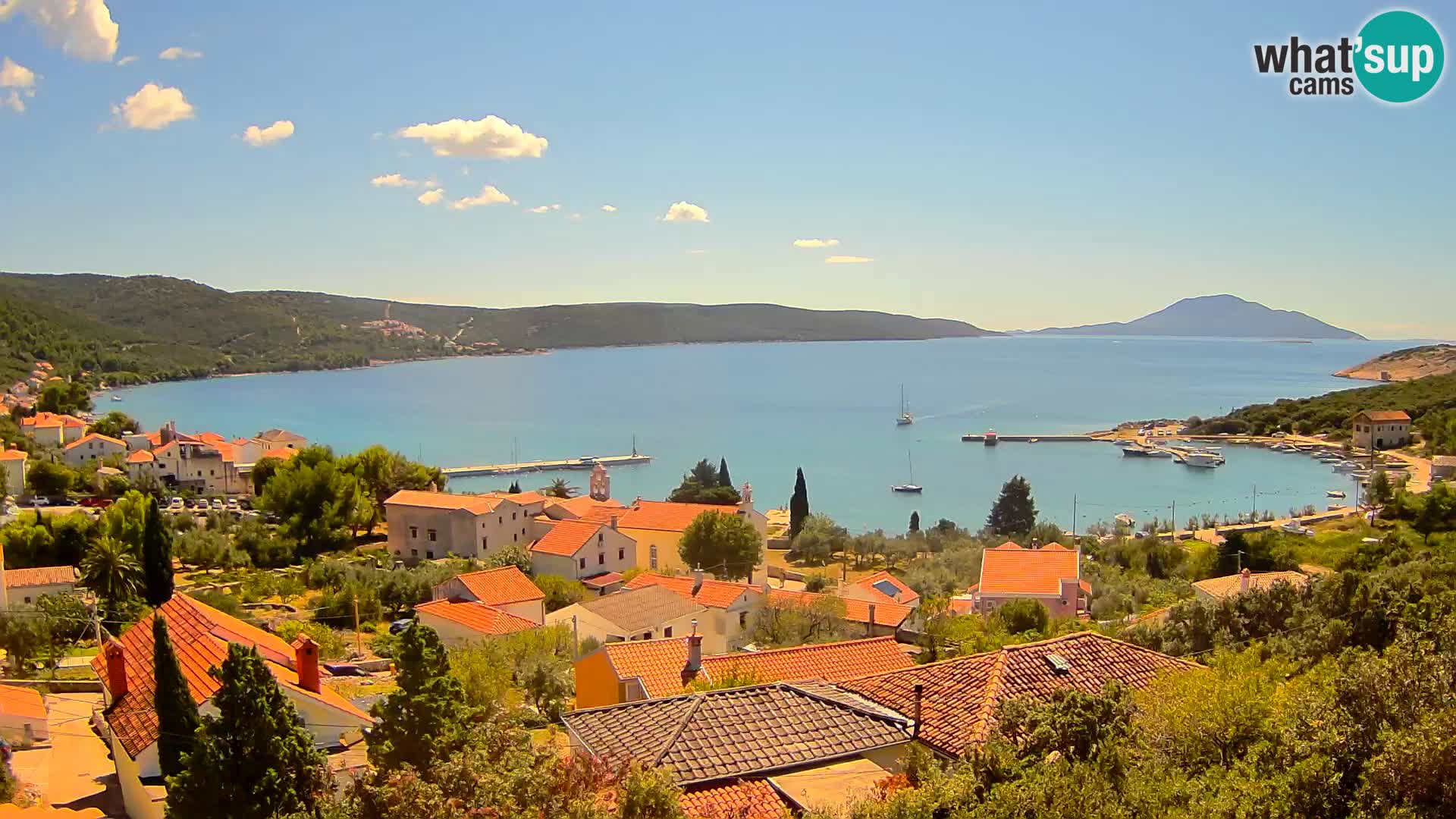 Spletna kamera v živo Martinšćica – otok Cres – Hrvaška