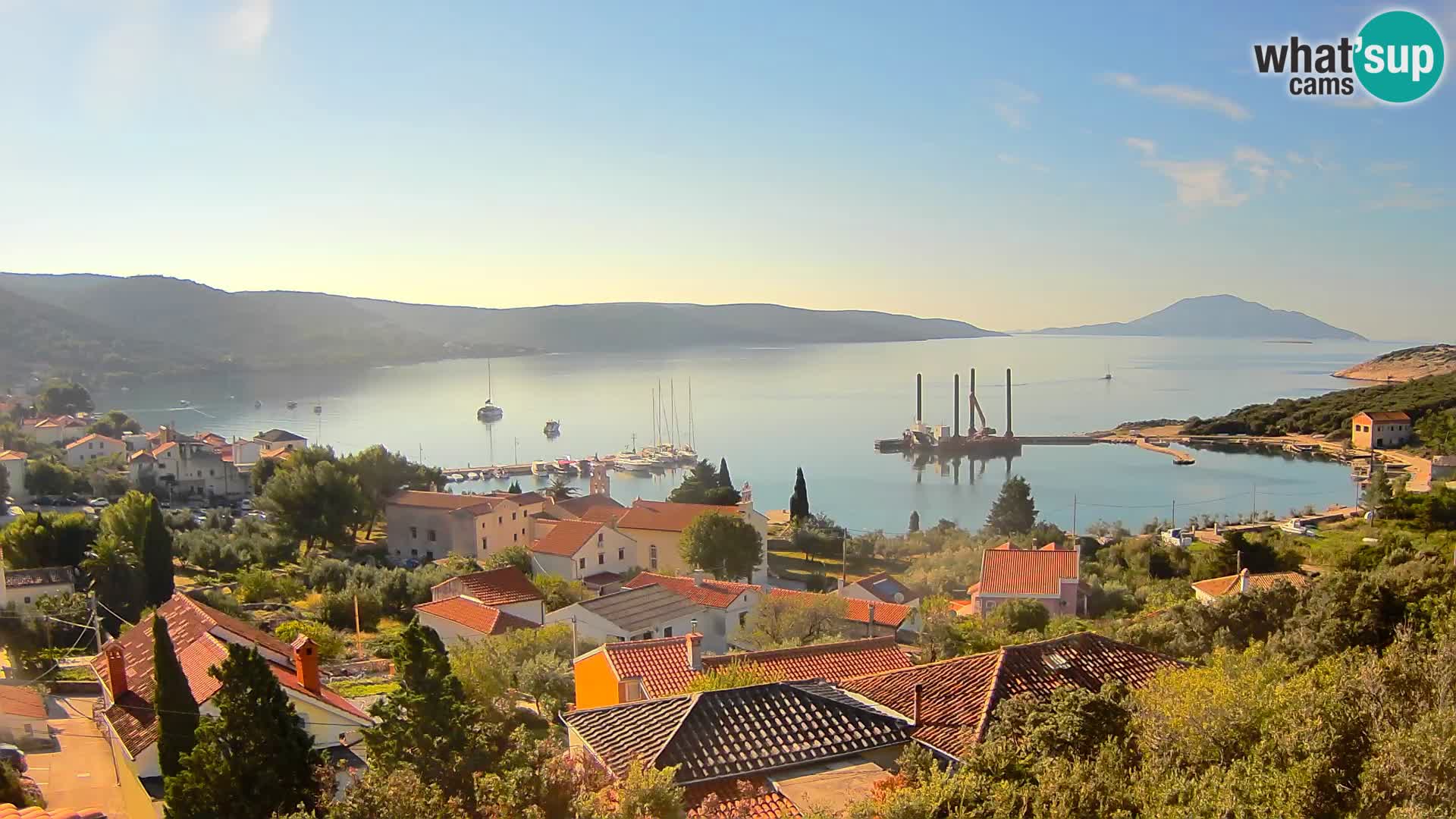 Spletna kamera v živo Martinšćica – otok Cres – Hrvaška