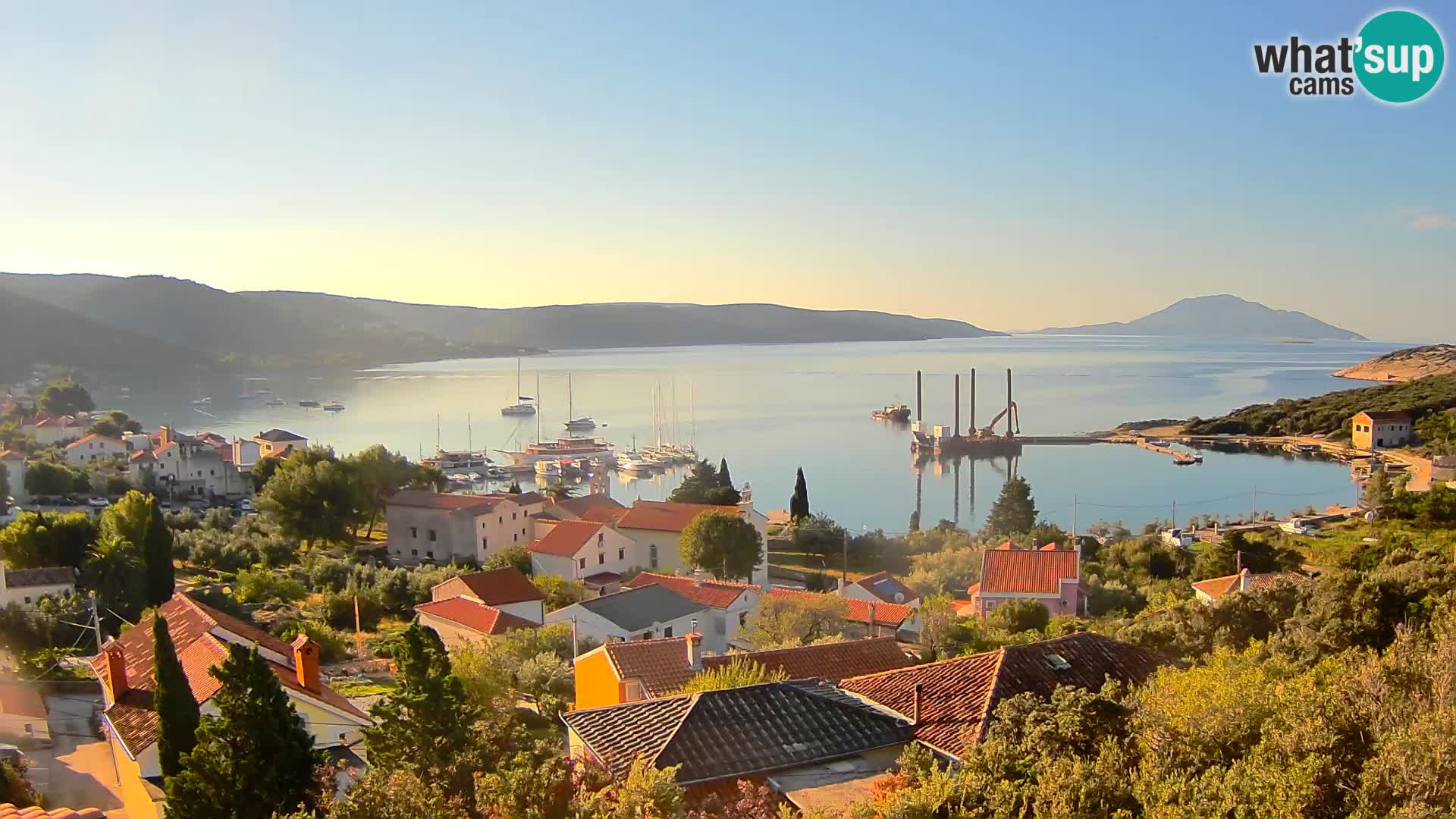 Spletna kamera v živo Martinšćica – otok Cres – Hrvaška