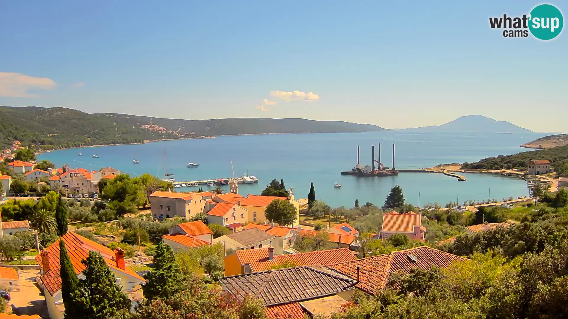Spletna kamera v živo Martinšćica – otok Cres – Hrvaška