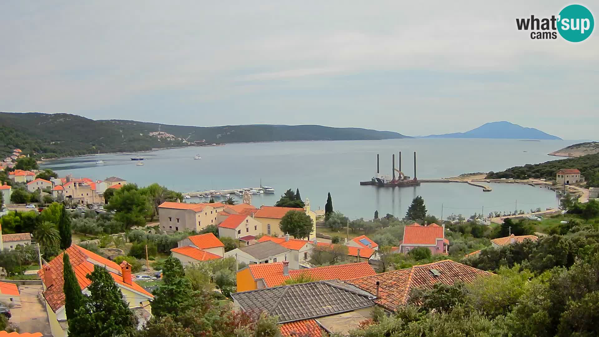 Spletna kamera v živo Martinšćica – otok Cres – Hrvaška