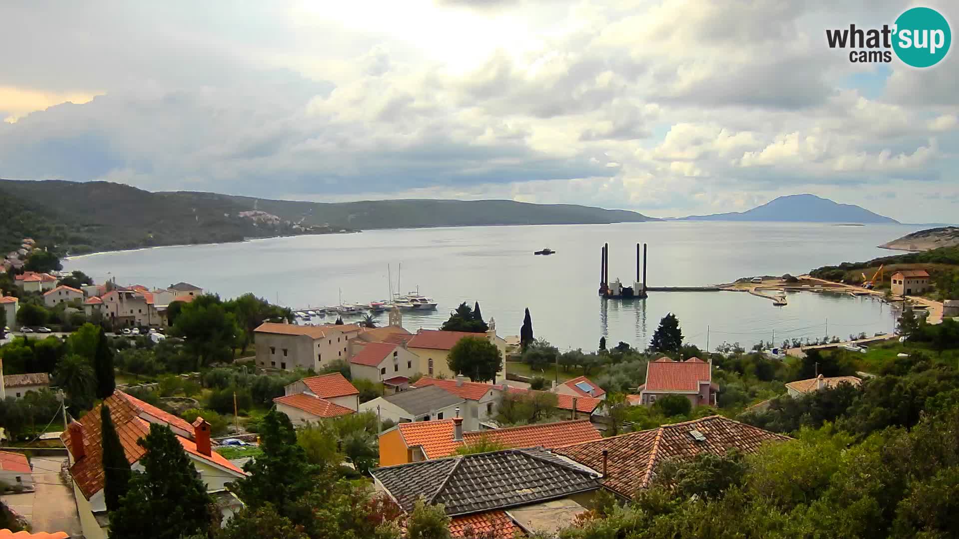 Live webcam Martinšćica – île de Cres – Croatie