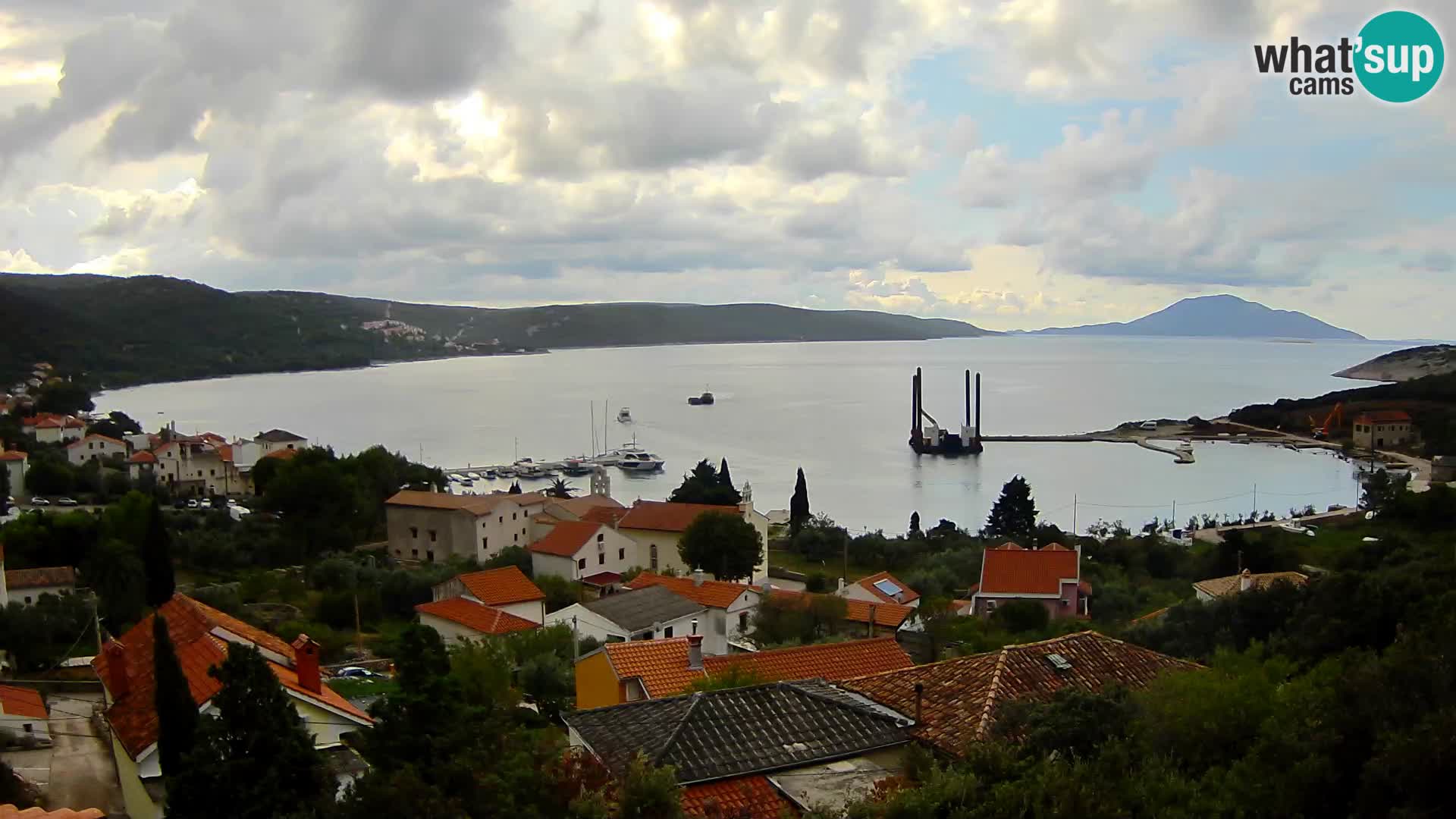 Live webcam Martinšćica – île de Cres – Croatie