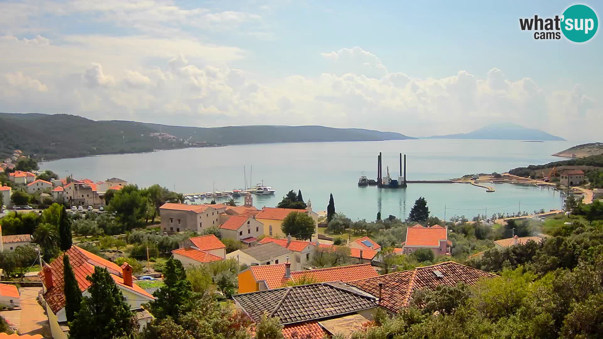 Live webcam Martinšćica – île de Cres – Croatie