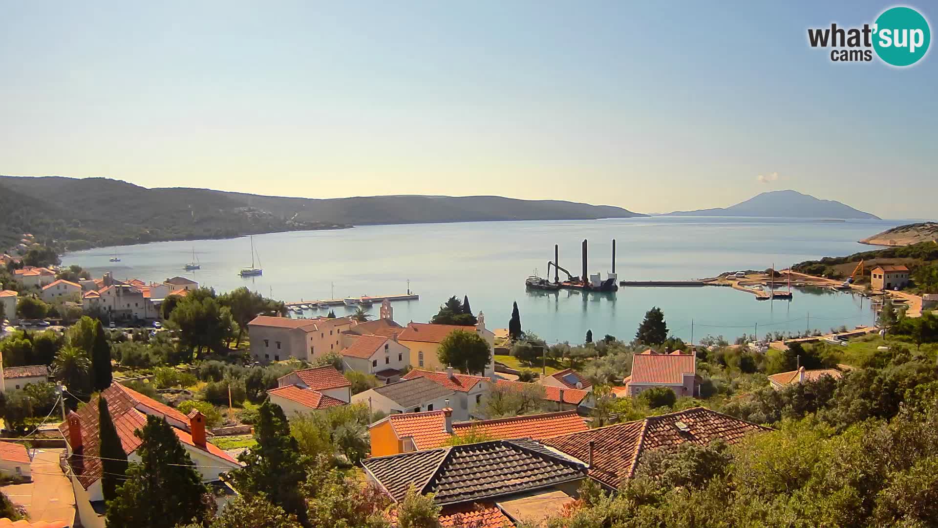 Spletna kamera v živo Martinšćica – otok Cres – Hrvaška