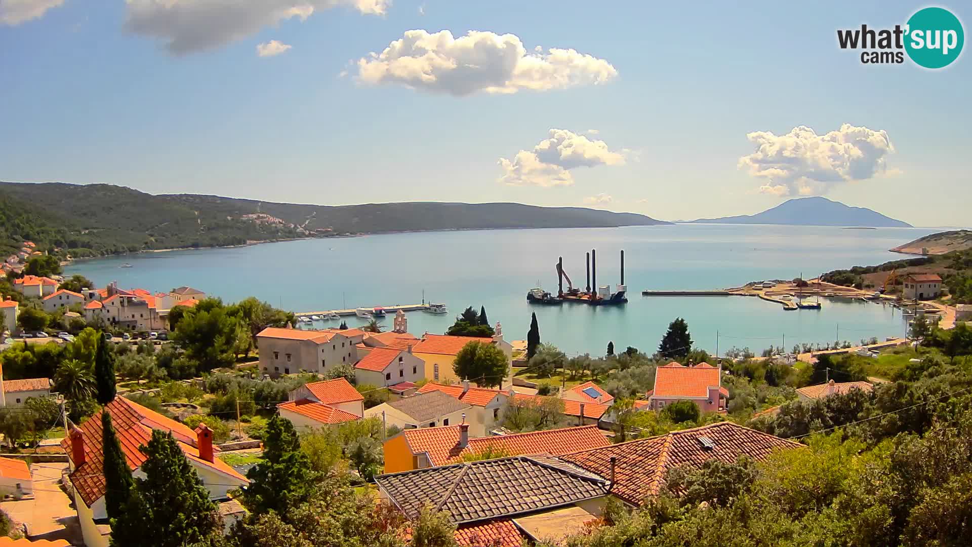 Live webcam Martinšćica – île de Cres – Croatie