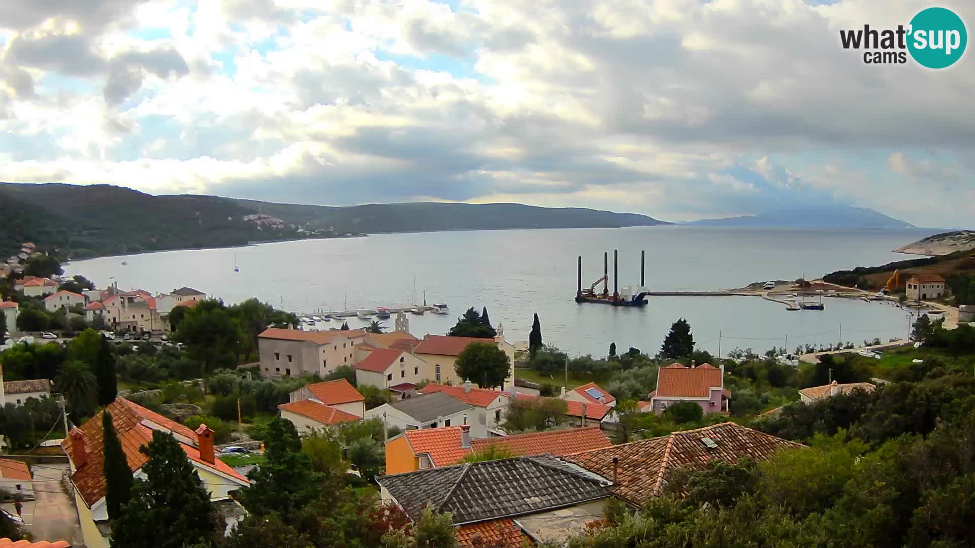Spletna kamera v živo Martinšćica – otok Cres – Hrvaška