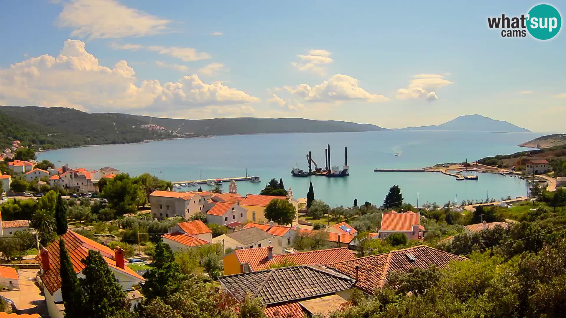 Spletna kamera v živo Martinšćica – otok Cres – Hrvaška
