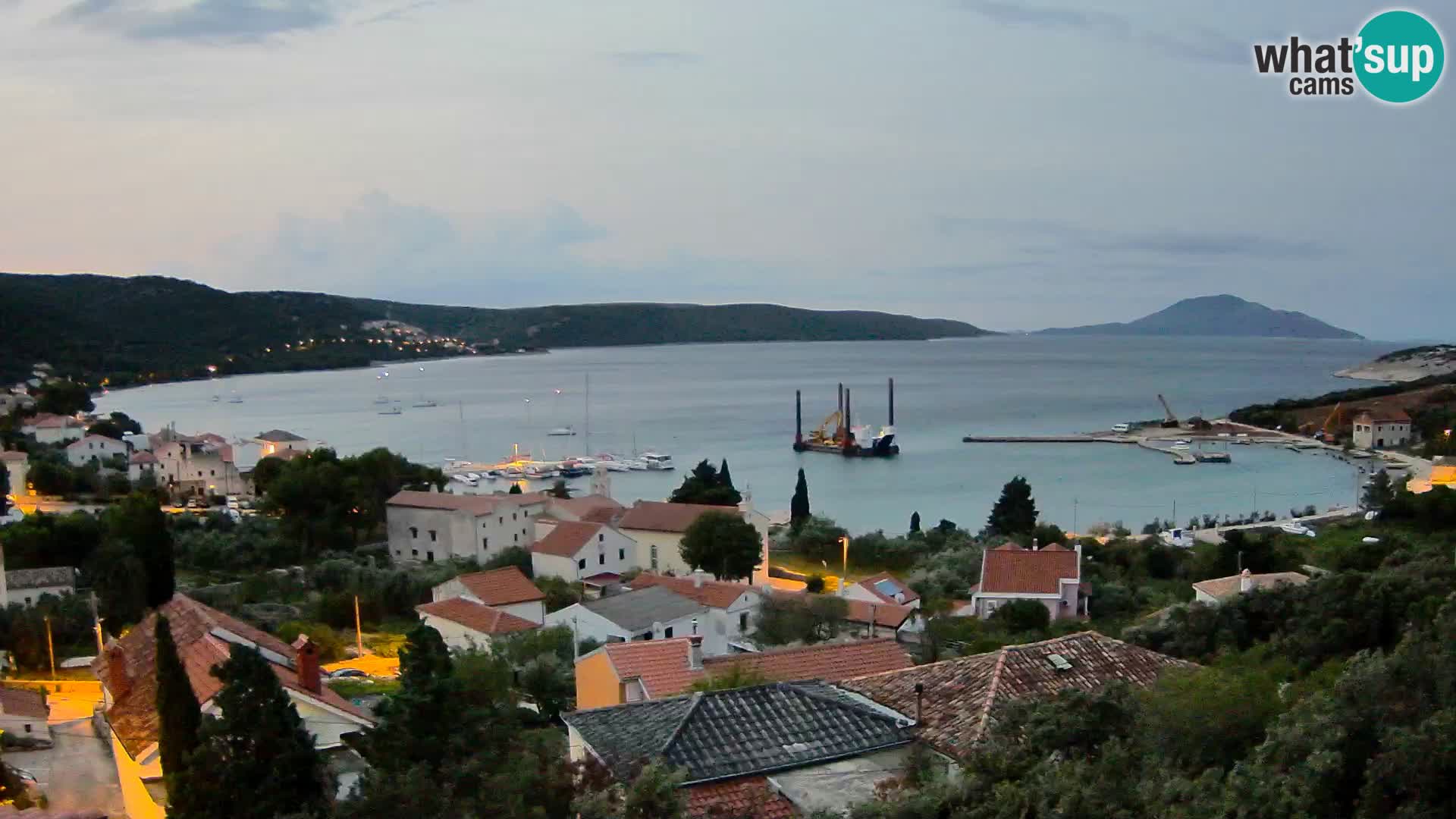 Spletna kamera v živo Martinšćica – otok Cres – Hrvaška