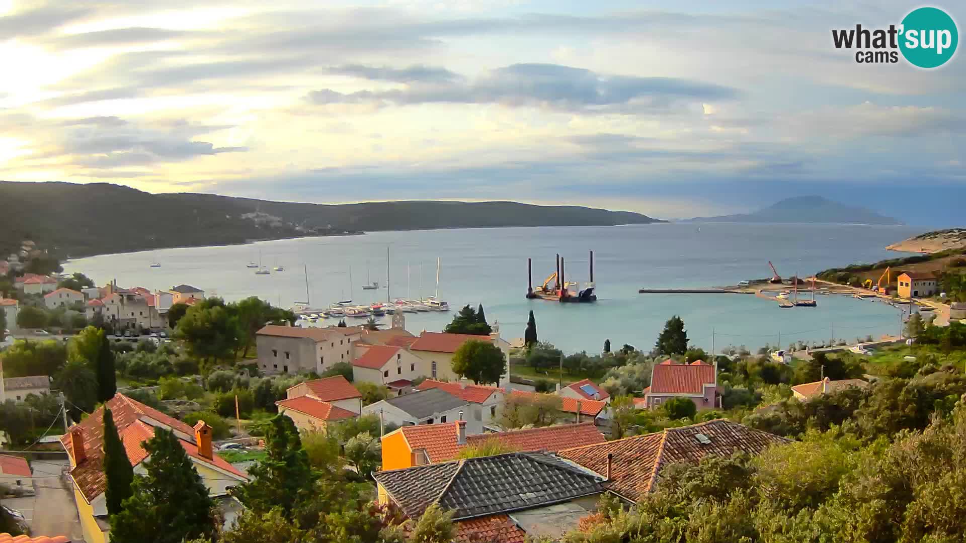 Live webcam Martinšćica – île de Cres – Croatie