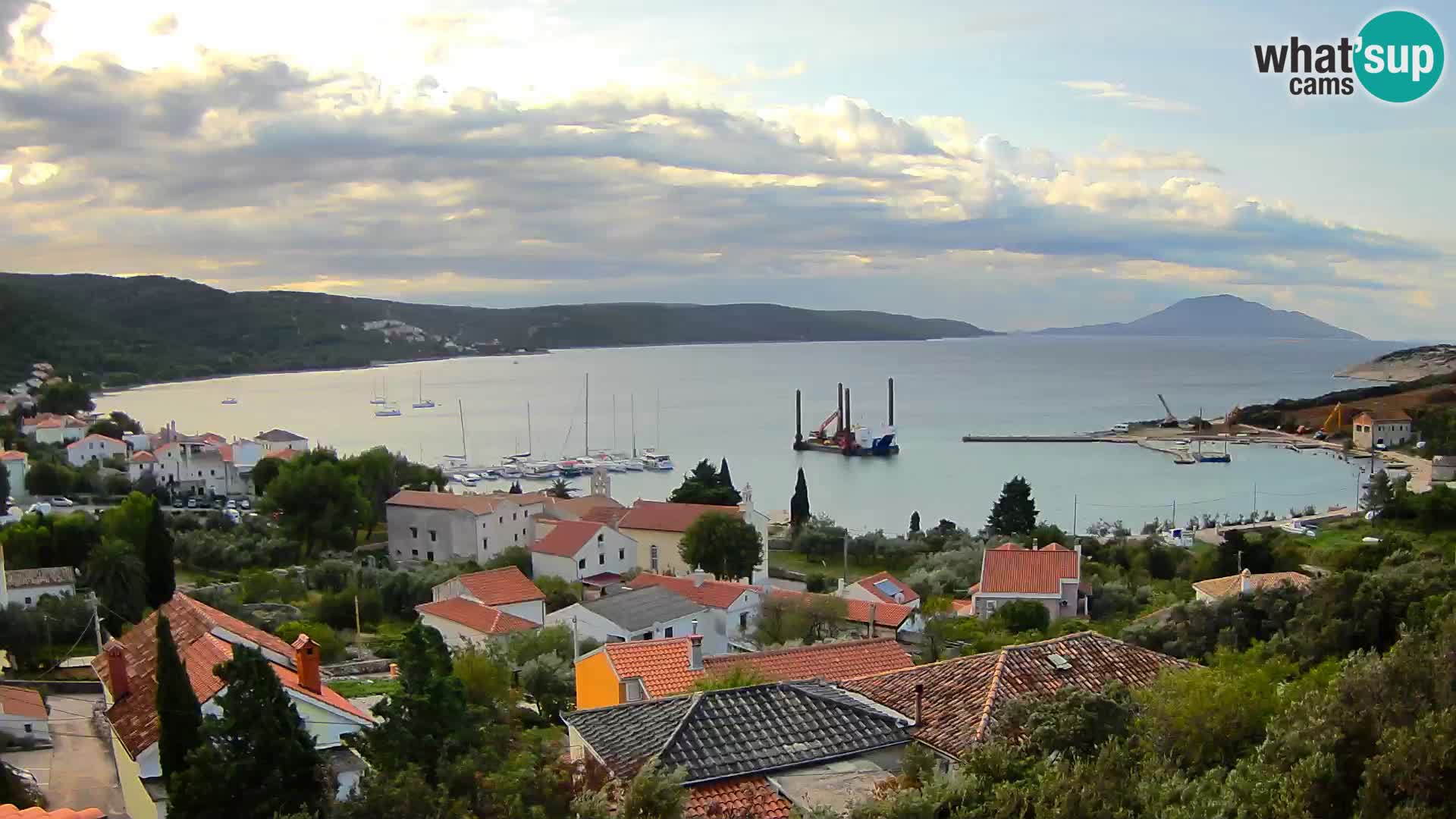 Live webcam Martinšćica – île de Cres – Croatie