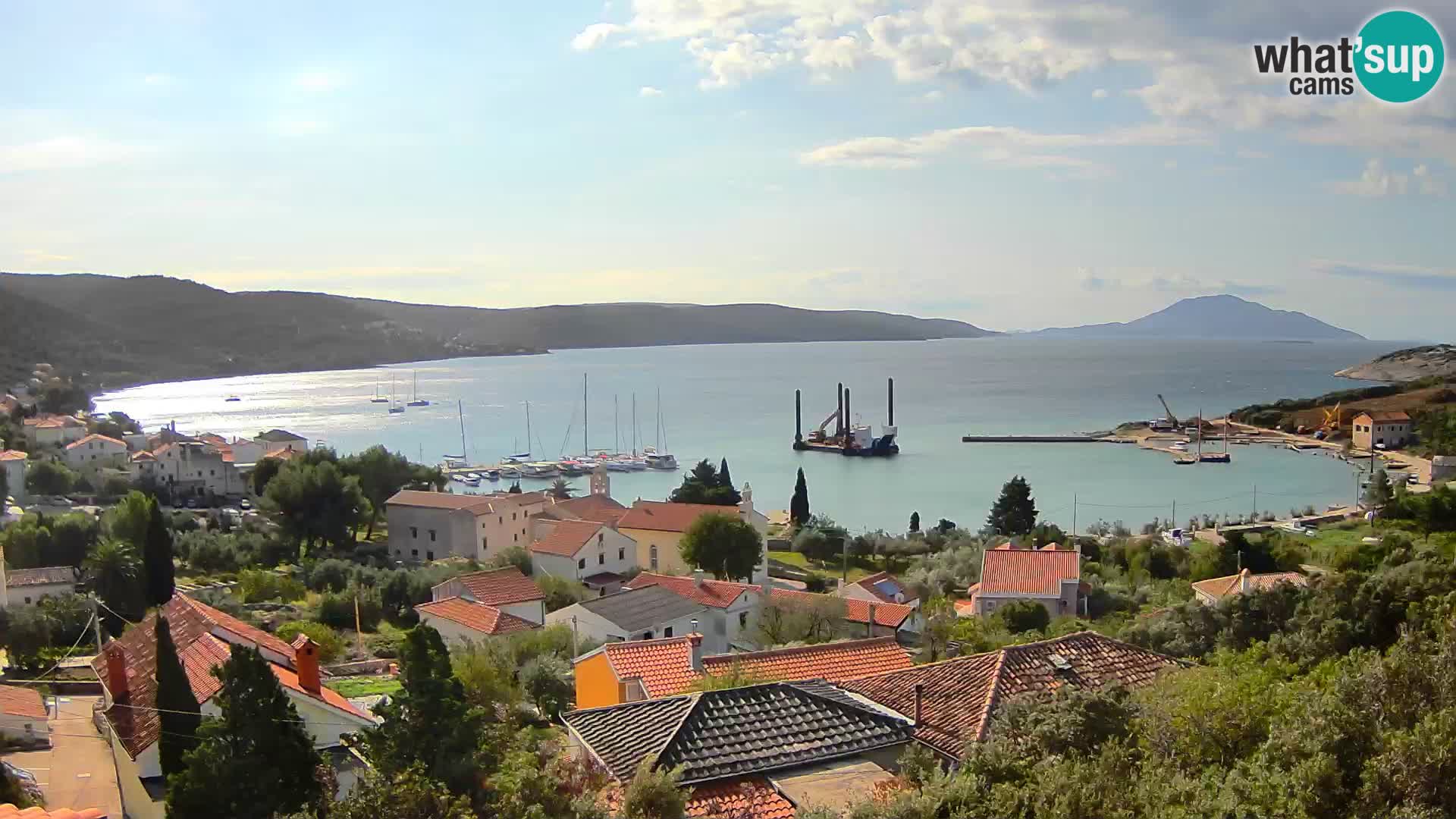 Live webcam Martinšćica – île de Cres – Croatie