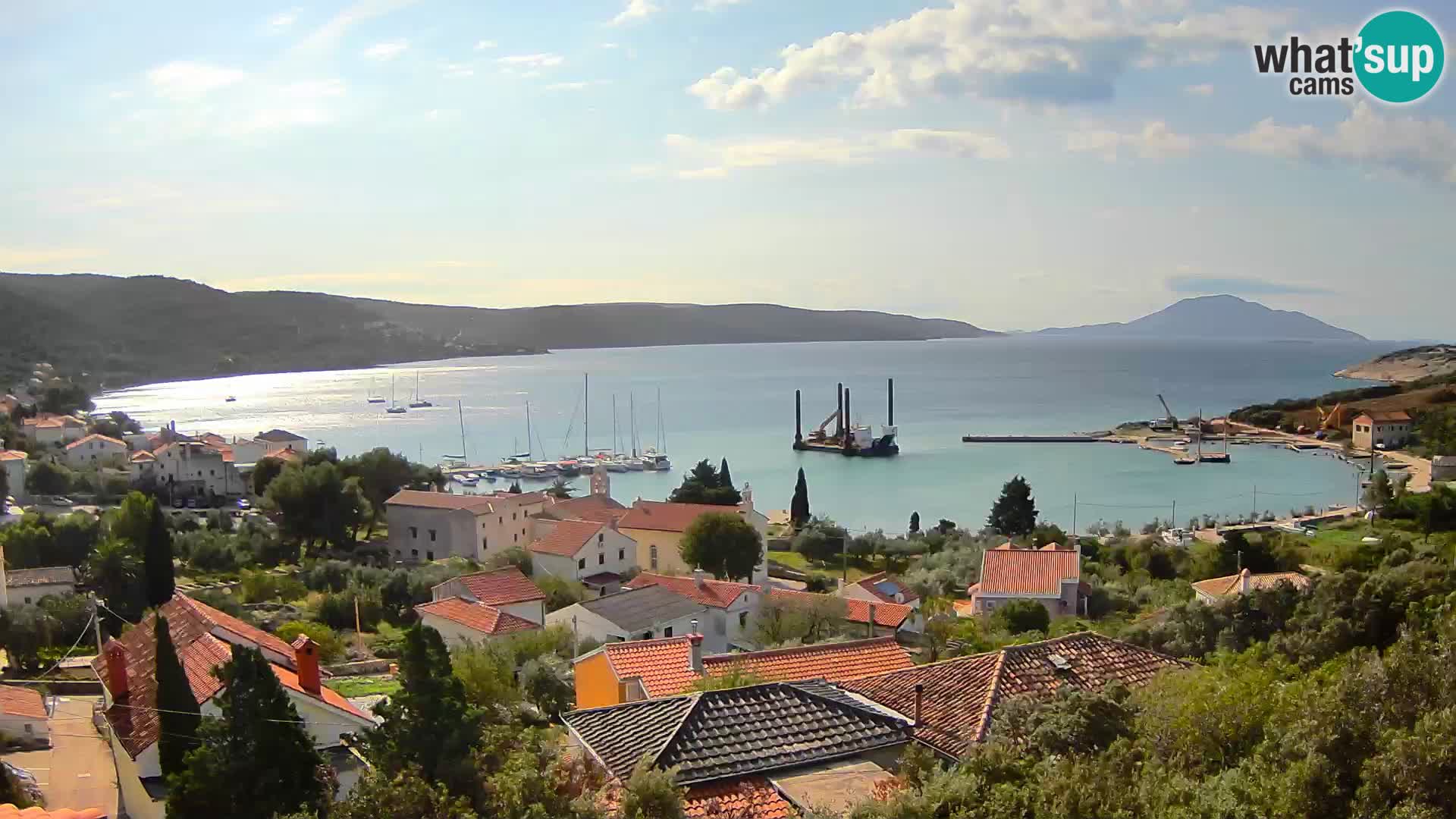 Spletna kamera v živo Martinšćica – otok Cres – Hrvaška