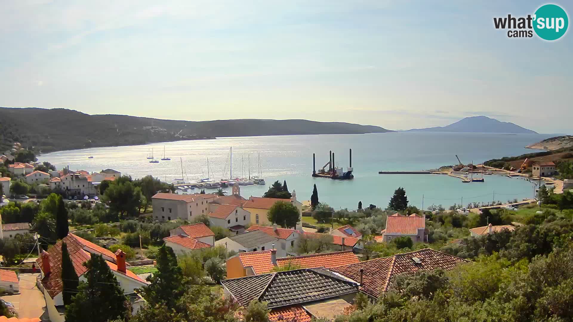 Spletna kamera v živo Martinšćica – otok Cres – Hrvaška