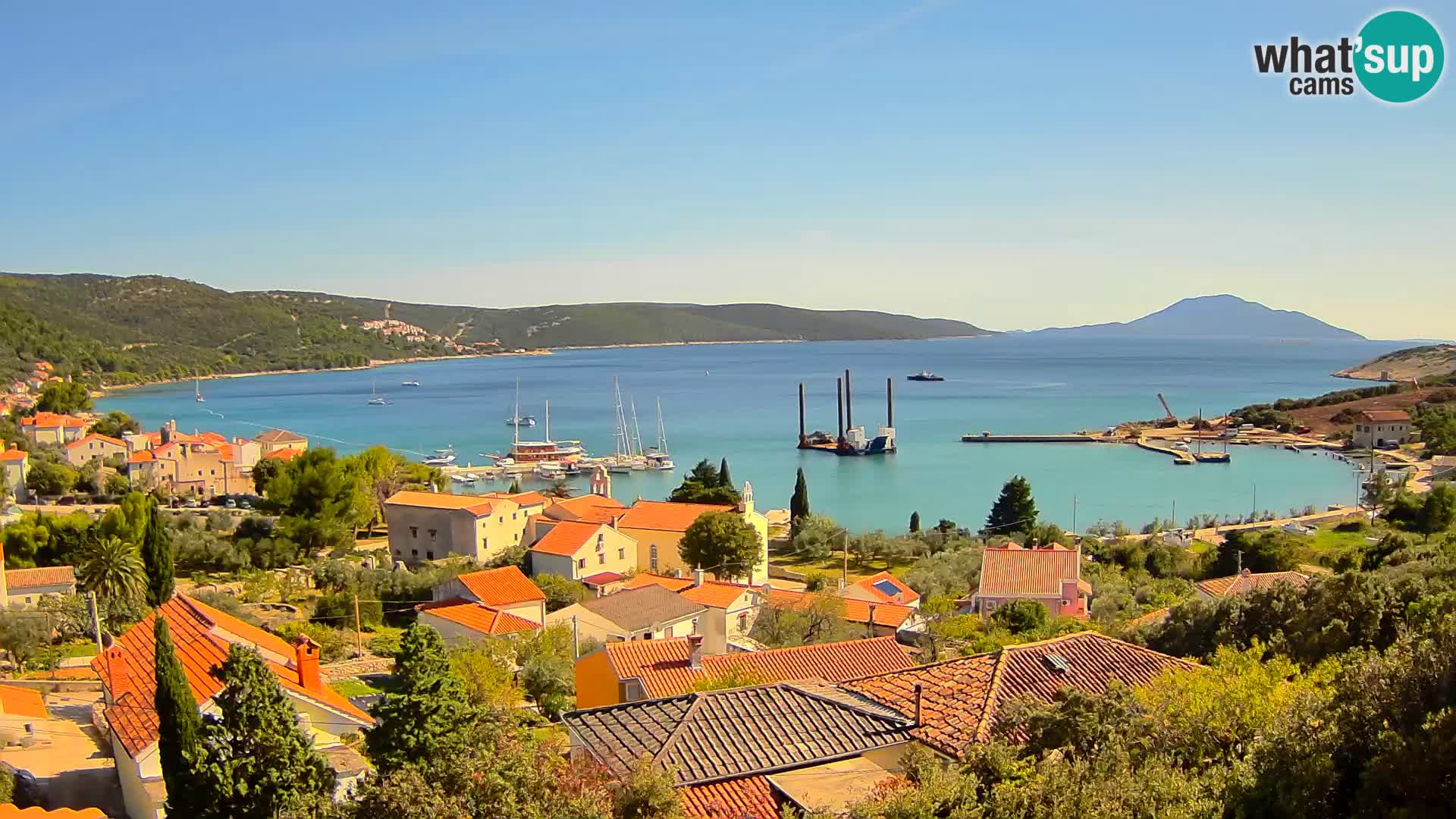 Live webcam Martinšćica – île de Cres – Croatie