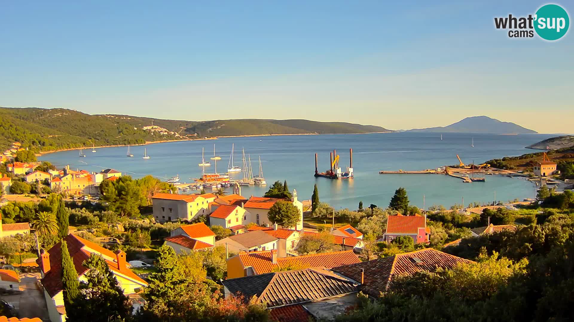 Spletna kamera v živo Martinšćica – otok Cres – Hrvaška