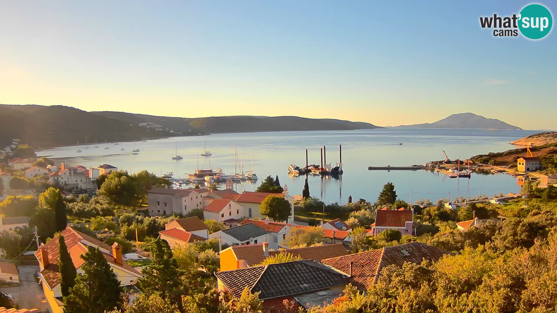 Spletna kamera v živo Martinšćica – otok Cres – Hrvaška