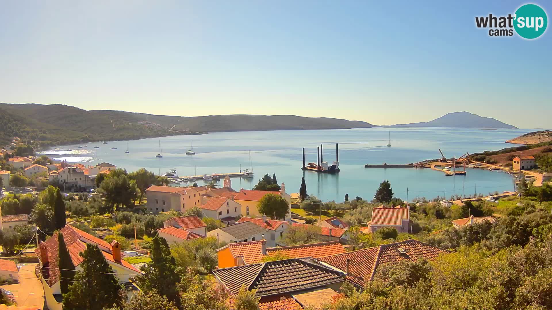 Live webcam Martinšćica – île de Cres – Croatie