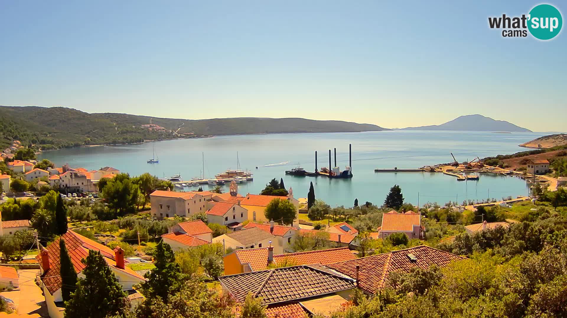 Live webcam Martinšćica – île de Cres – Croatie