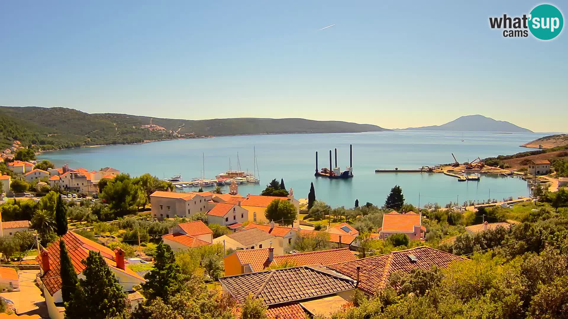 Live webcam Martinšćica – île de Cres – Croatie