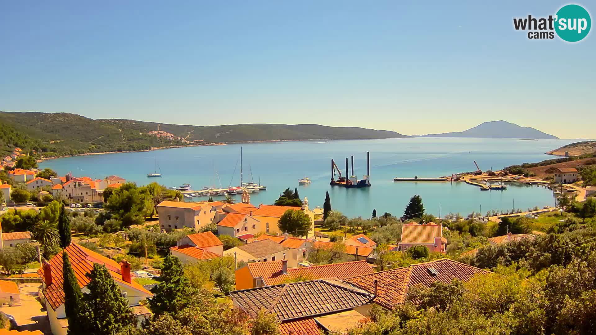 Live webcam Martinšćica – île de Cres – Croatie