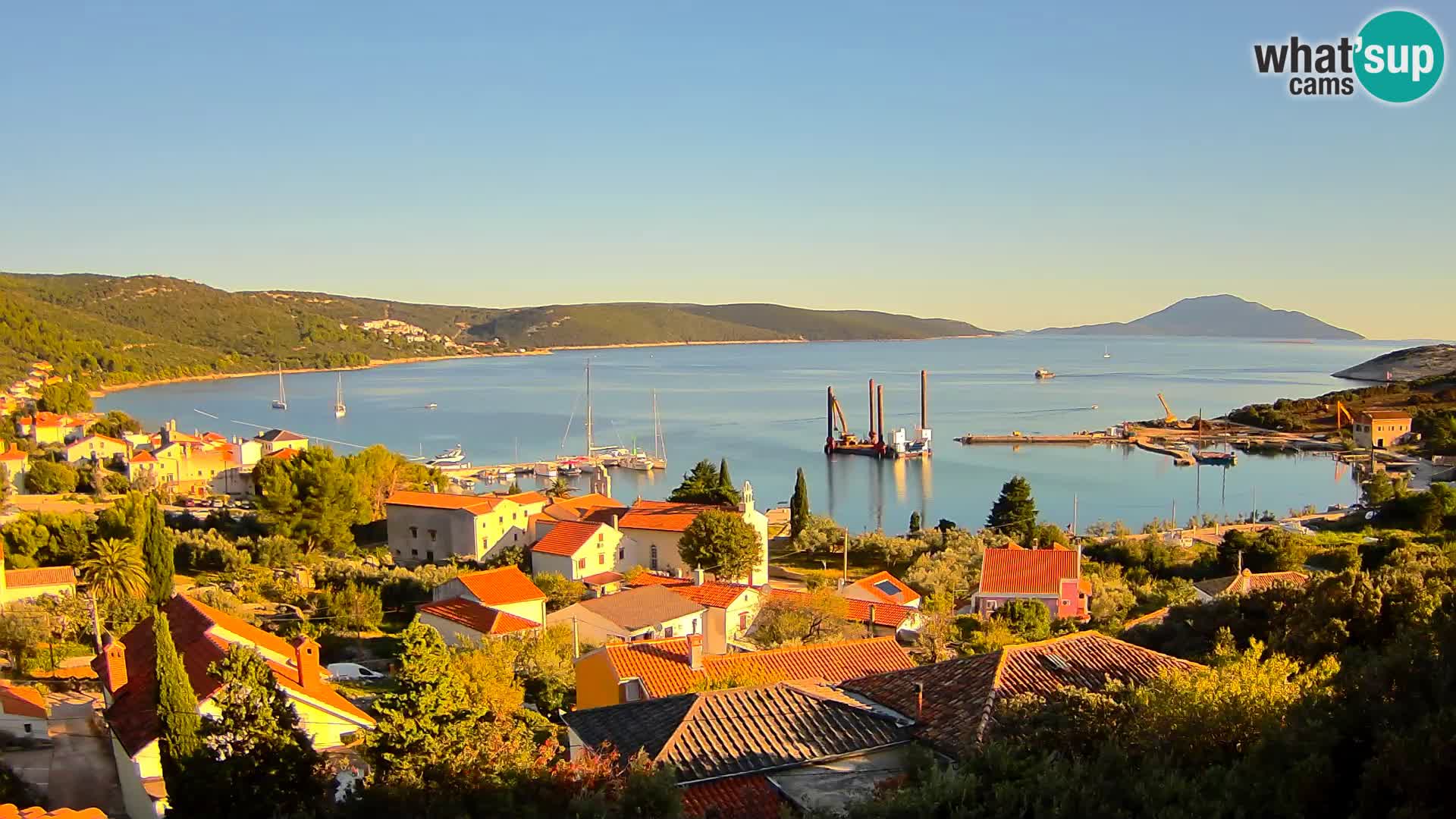 Spletna kamera v živo Martinšćica – otok Cres – Hrvaška