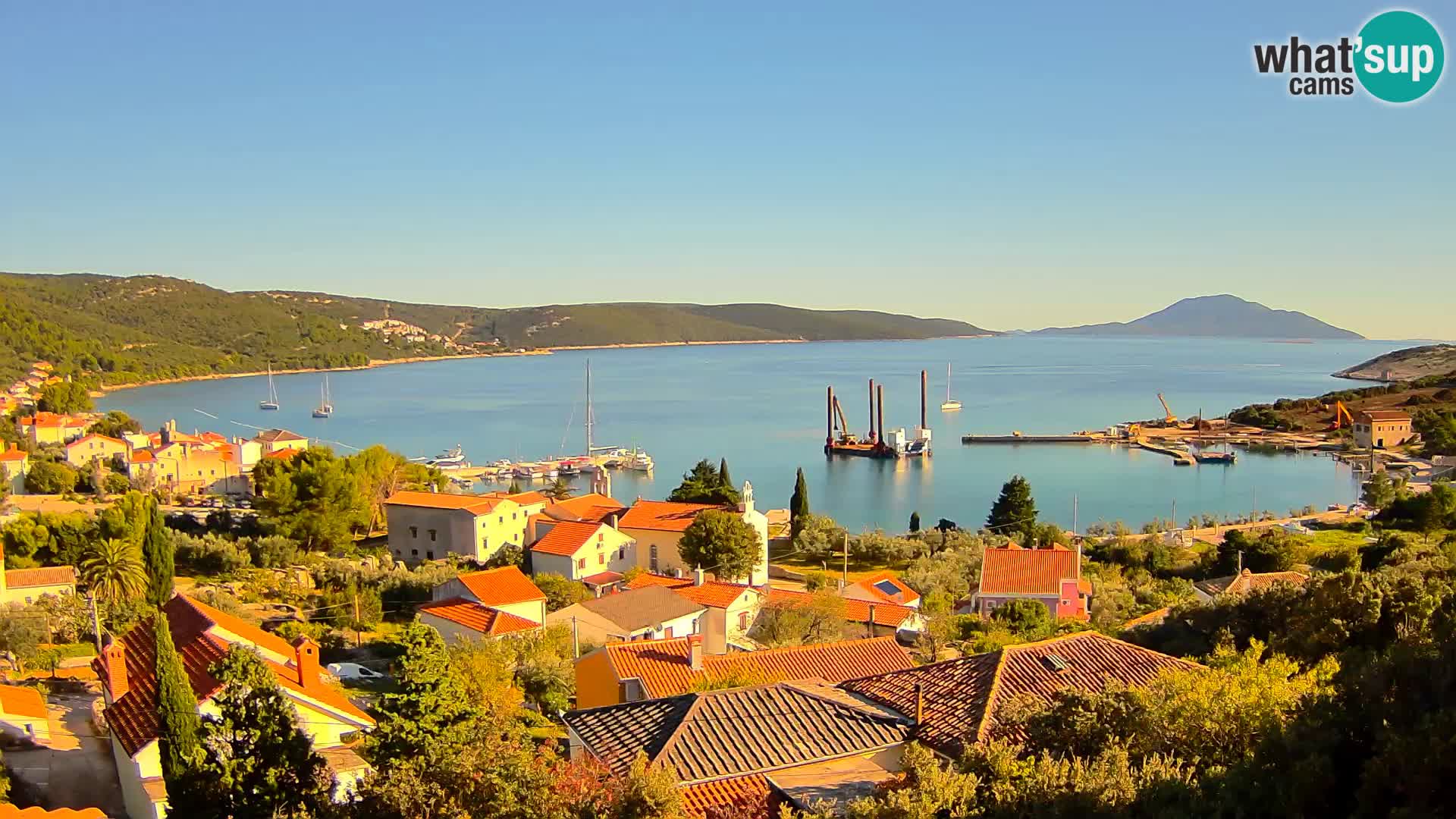 Spletna kamera v živo Martinšćica – otok Cres – Hrvaška