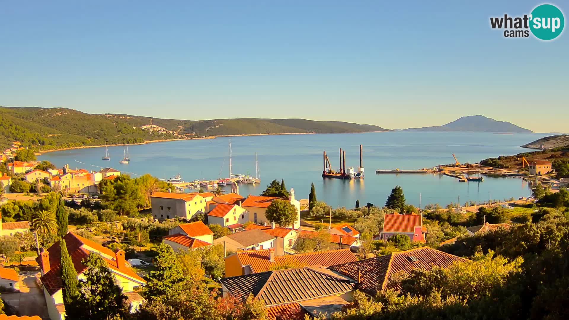 Live webcam Martinšćica – île de Cres – Croatie